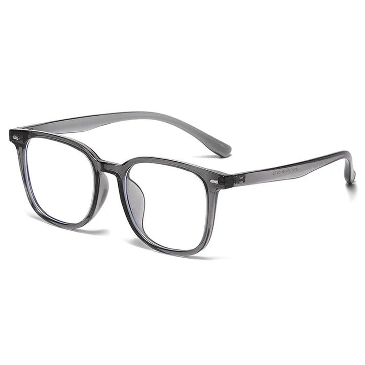 Zirosat Unisex Full Rim Round TR90 Prescription Eyeglasses 18131 - view 5