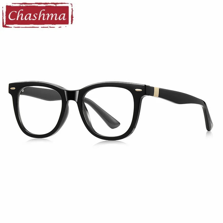 Chashma Ochki Unisex Full Rim Square Tr 90 Titanium Eyeglasses 882230