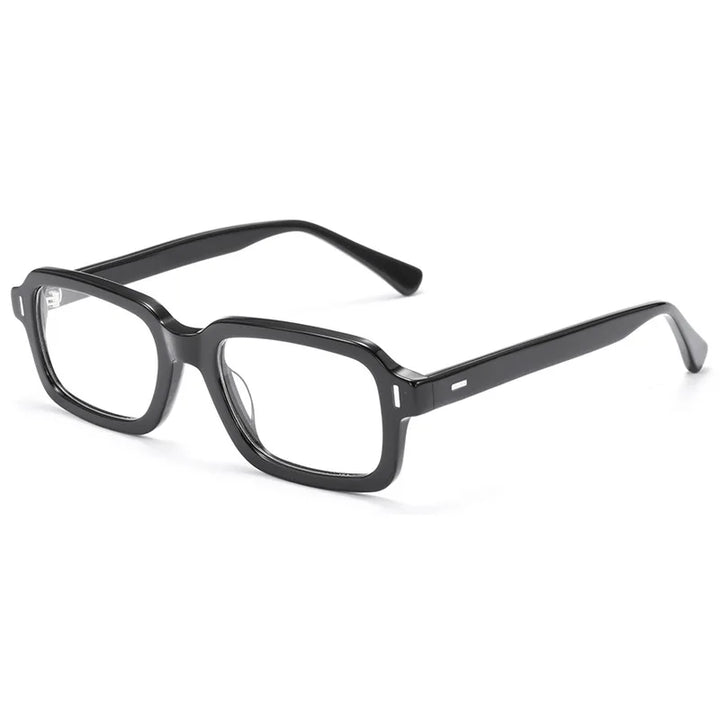 Xbora Unisex Full Rim Brow Line Square Acetate Eyeglasses 711008