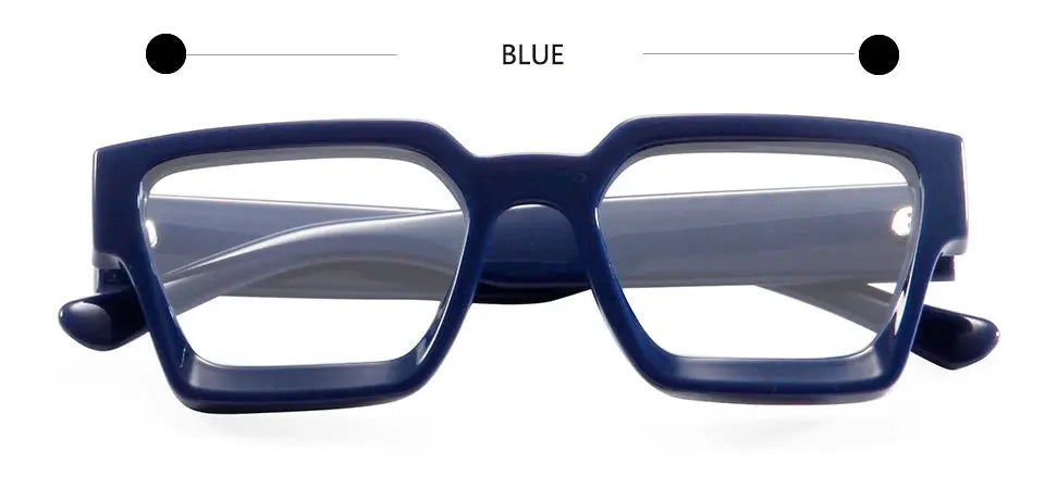 Esnbie 220036 Unisex Full Rim Polygon Square Tr 90 Titanium Frames Esnbie