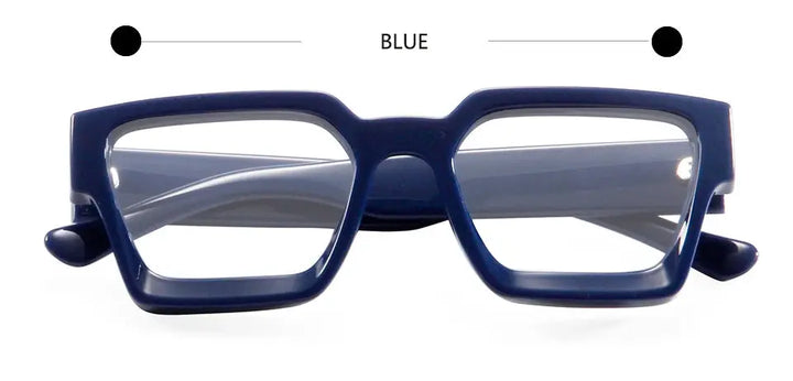 Esnbie 220036 Unisex Full Rim Polygon Square Tr 90 Titanium Frames Esnbie