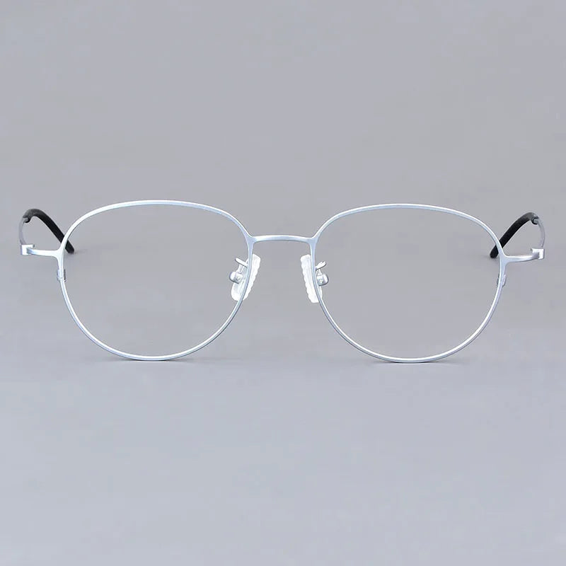 Bobbie Unisex Full Rim Oval Titanium Eyeglasses KMN512