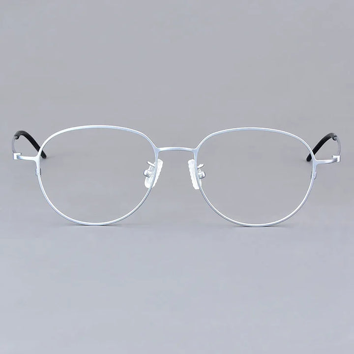 Bobbie Unisex Full Rim Oval Titanium Eyeglasses KMN512