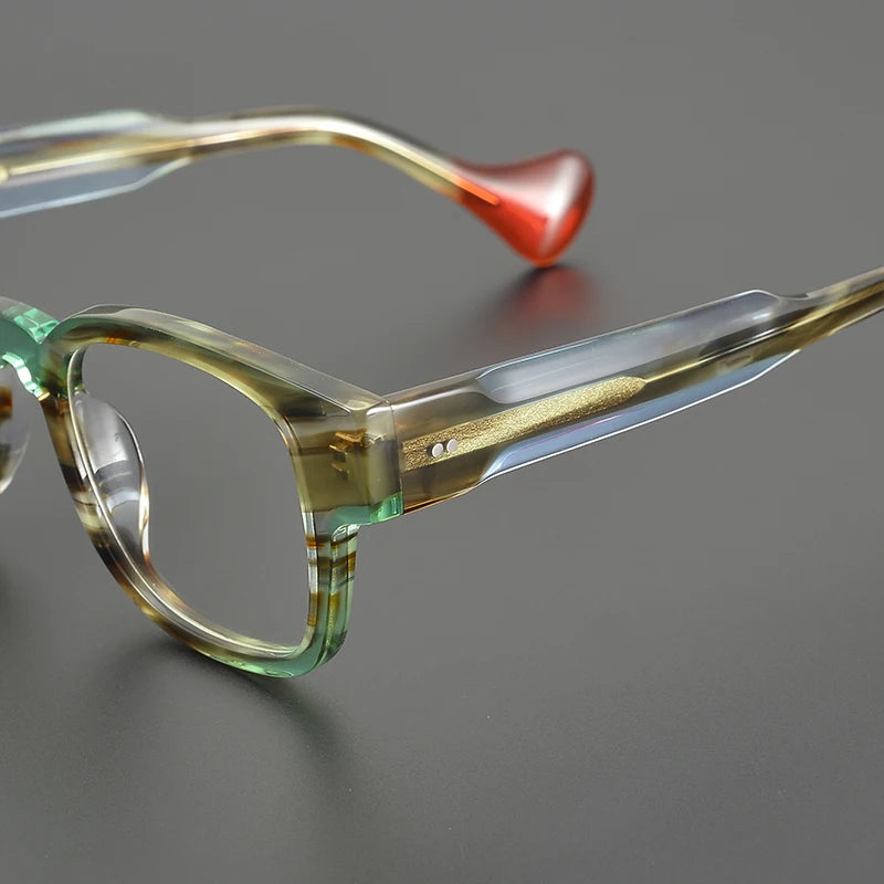 Nobler Unisex Full Rim Square Acetate Eyeglasses 1935 Full Rim Nobler   