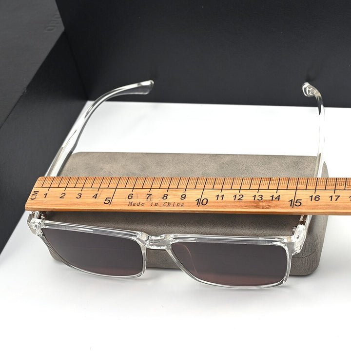 Cubojue Unisex Full Rim Oversized Square Tr 90 Titanium Polarized Sunglasses 2257 Sunglasses Cubojue   