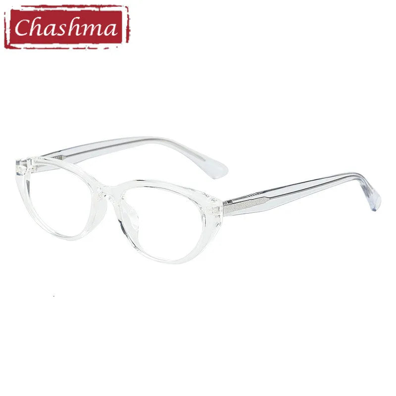 Chashma Unisex Full Rim Oval Cat Eye Tr 90 Titanium Eyeglasses 59159
