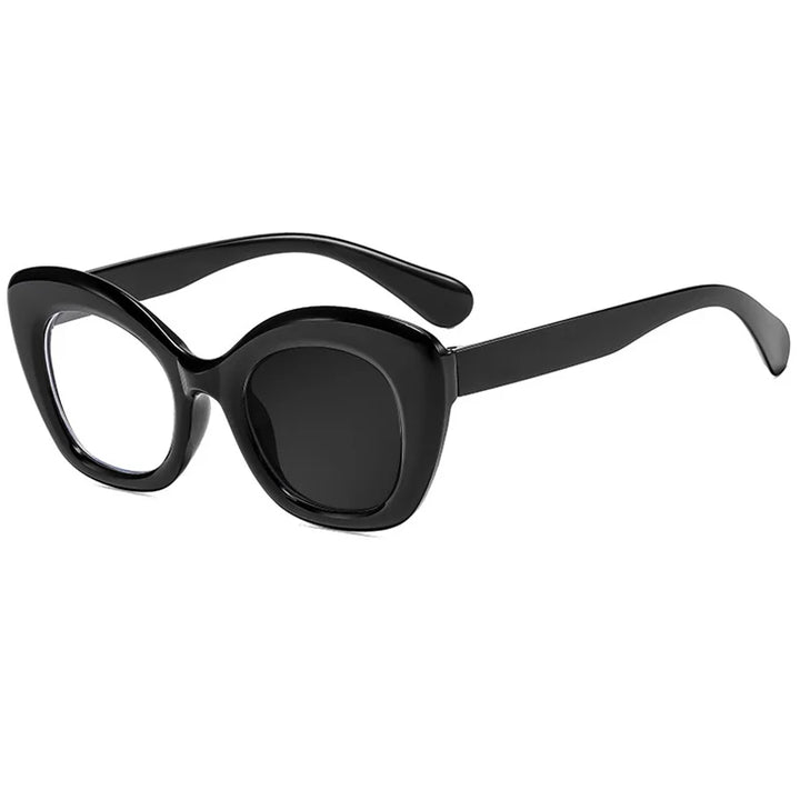 Kocolior Women's Full Rim Square Acetate Photochromic Reading Glasses 711388