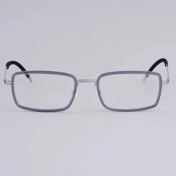 Bobbie 462325 Women’s 137mm Full Rim Square Titanium Frames — view 1 | Bobbie at FuzWeb