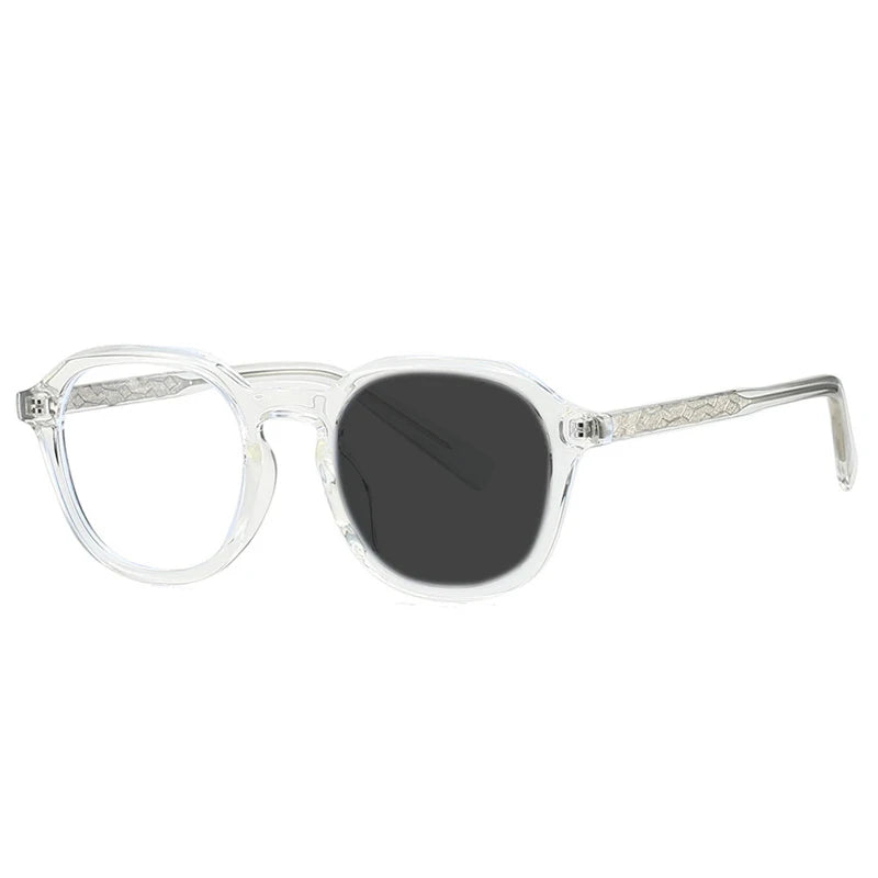 Kocolior Women's Full Rim Square Tr 90 Photochromic Reading Glasses 28027