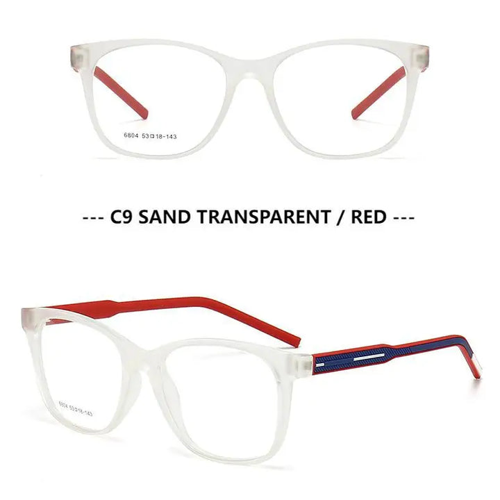 Muzz 68040 unisex round prescription eyeglasses — view 8