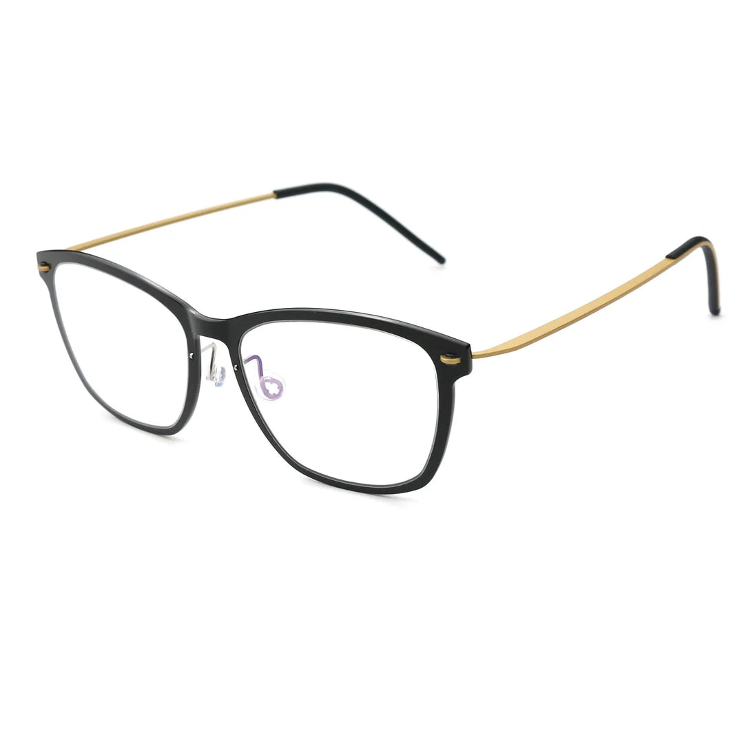 Bobbie Unisex Full Rim Square Acetate Eyeglasses 6525