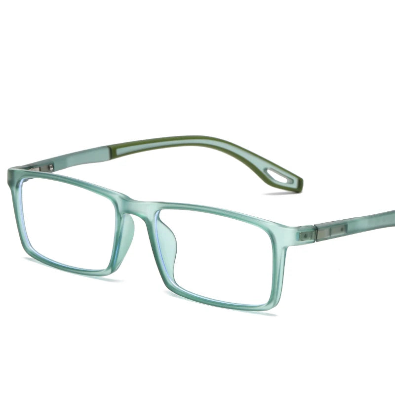 Reven Jate Mens Full Rim Square Plastic Eyeglasses 81308 Full Rim Reven Jate C6  