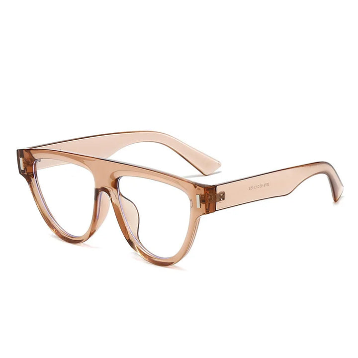 CCspace Womens Full Rim Brow Line Oval Acetate Reading Glasses 310932
