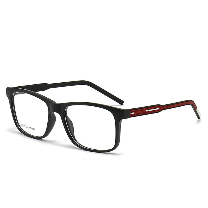 Muzz 68010 men's square TR90 prescription eyeglasses — view 20