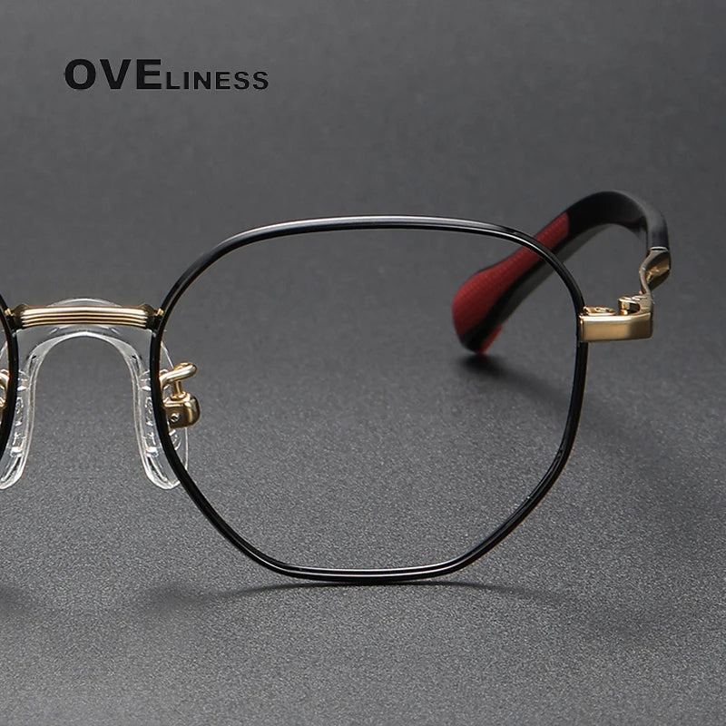 Oveliness Unisex Youth's Full Rim Oval Titanium Eyeglasses  O80942 Full Rim Oveliness   