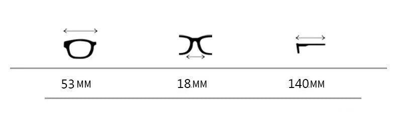 CCspace Unisex Rimless Rectangle Titanium Alloy Eyeglasses 300880 Rimless CCSpace   