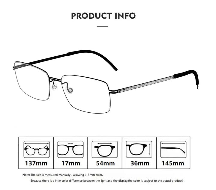 Bobbie 462741 Women’s Screwless Full Rim Square Titanium Frames — view 2 | Bobbie at FuzWeb
