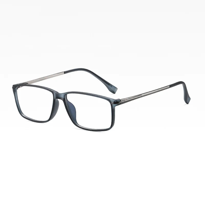 Ralferty Women's Full Rim Square Tr 90 Titanium Eyeglasses 895908