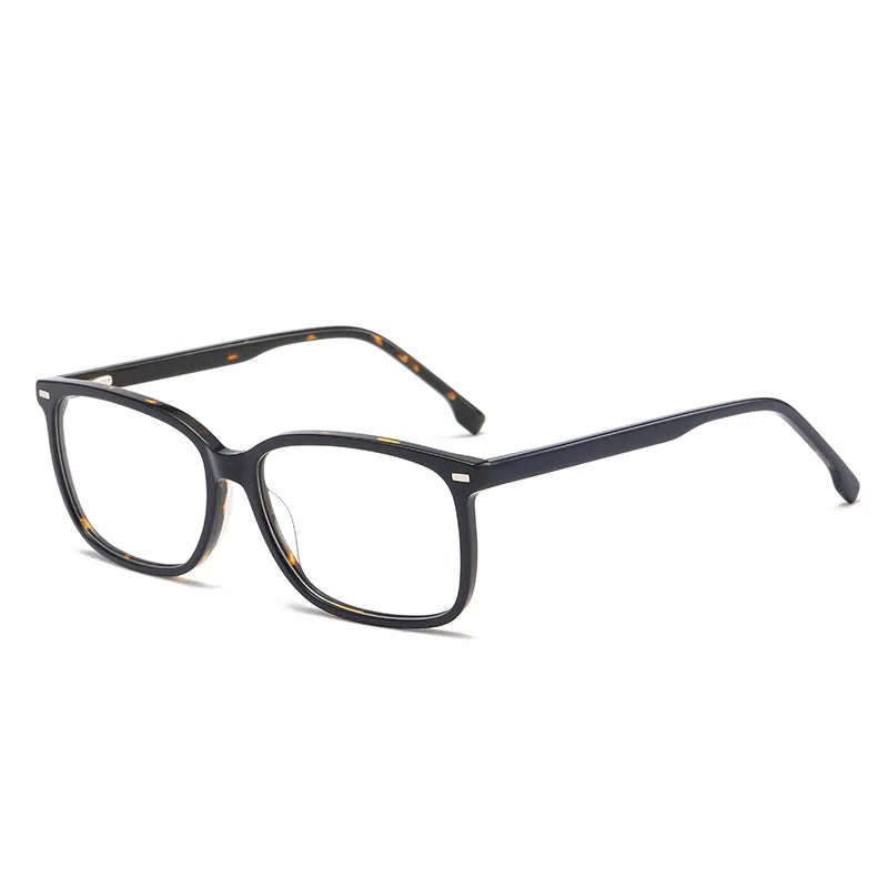 Momoja Unisex Full Rim Square Acetate Eyeglasses 71817