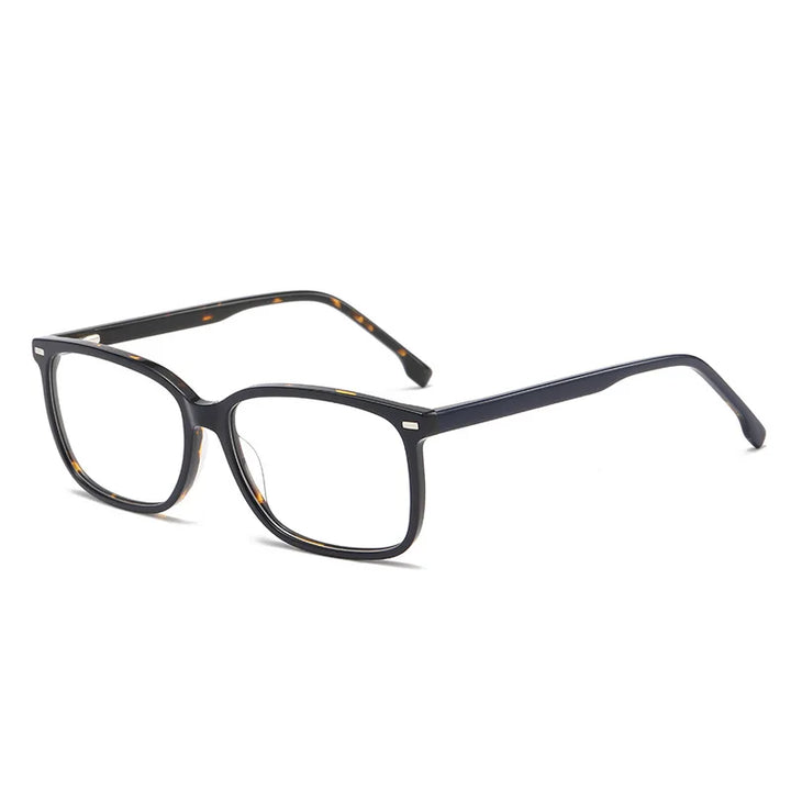 Momoja Unisex Full Rim Square Acetate Eyeglasses 71817