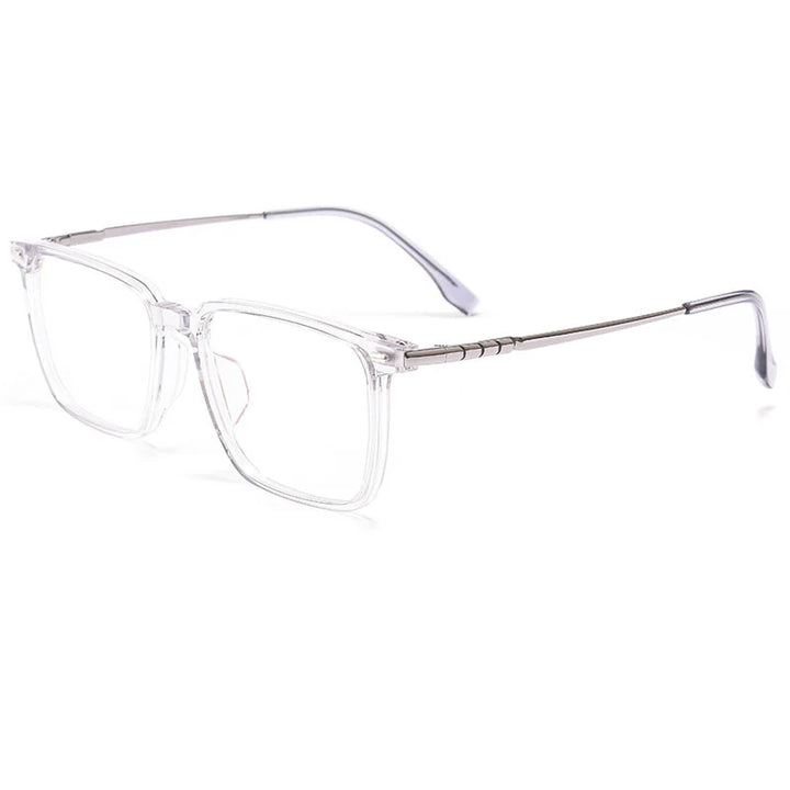 Hotochki Men's Full Rim Square Titanium Eyeglasses 948501 Full Rim Hotochki C3