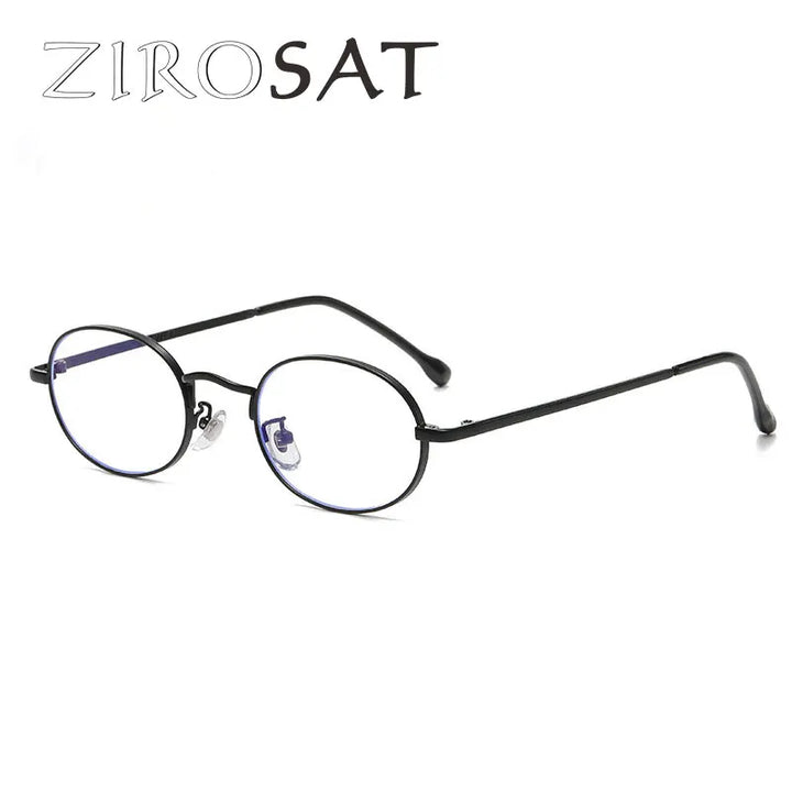 Zirosat Unisex Full Rim Oval Alloy Eyeglasses 98022