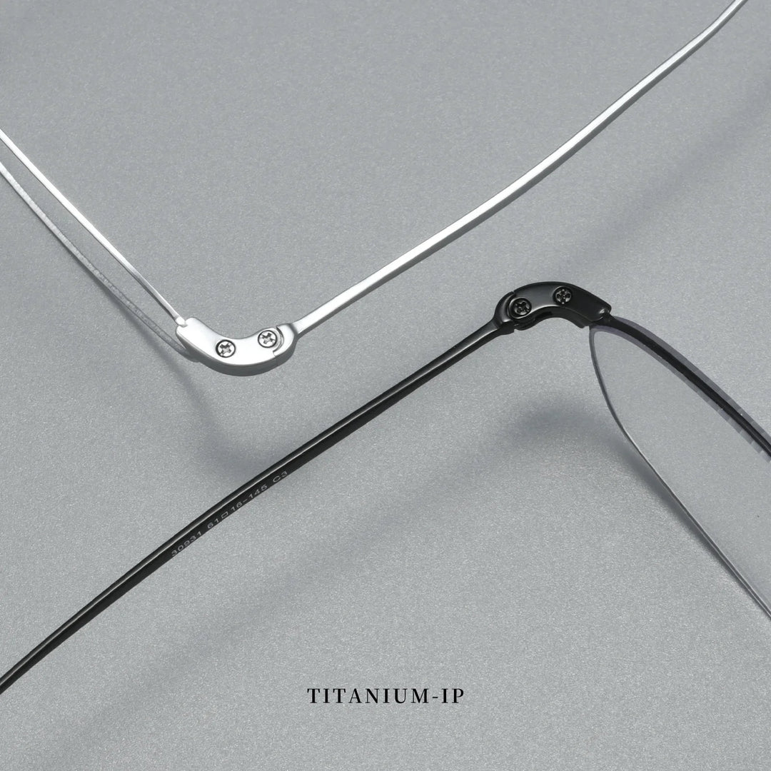 Bclear Women Rimless Cat Eye Titanium Eyeglasses BSF-30931Y