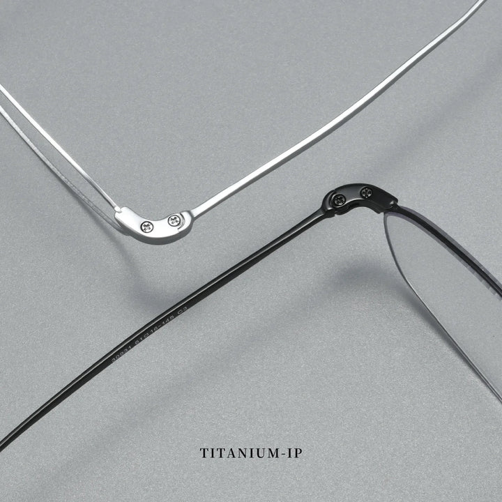 Bclear Women Rimless Cat Eye Titanium Eyeglasses BSF-30931Y
