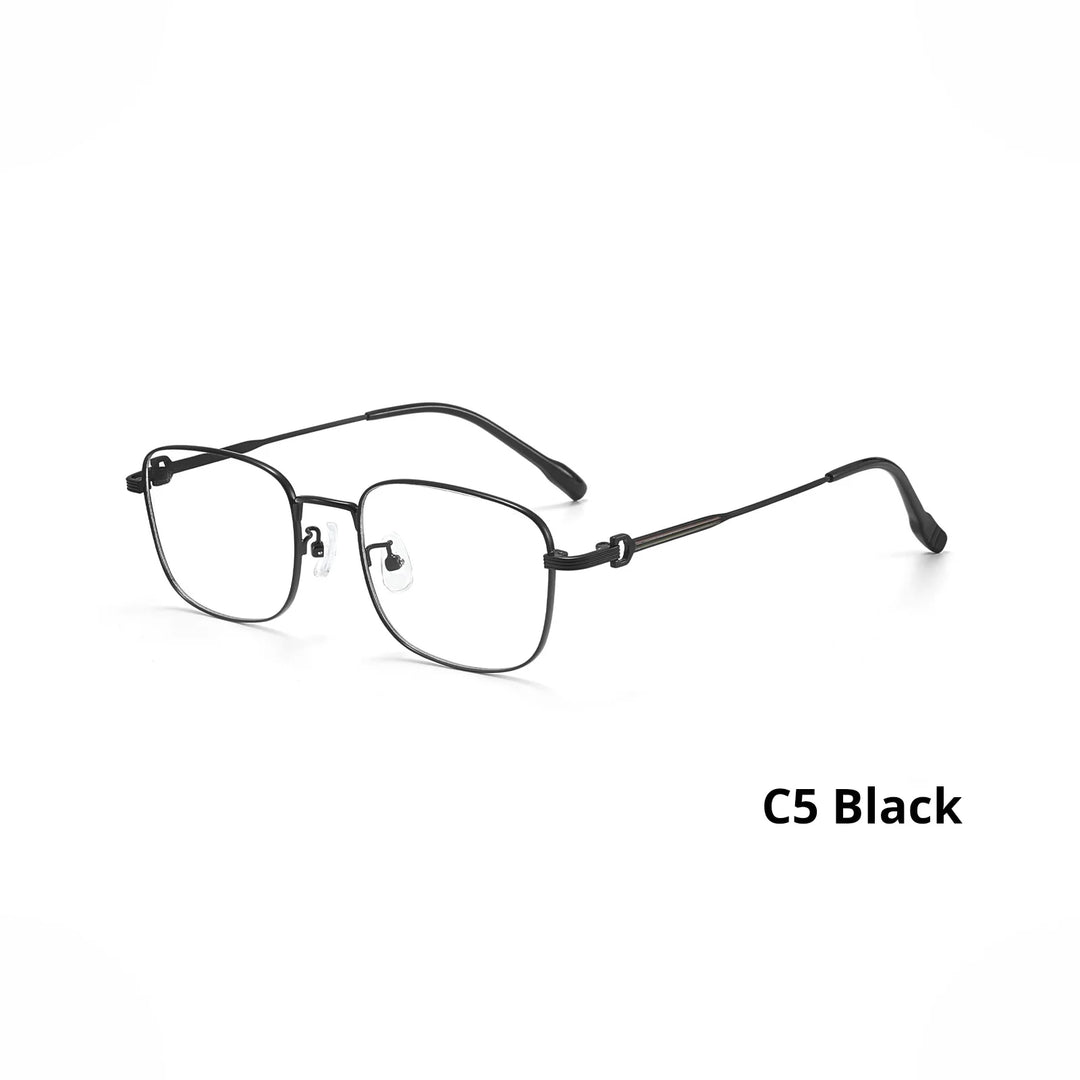Momoja Unisex Full Rim Square Alloy Eyeglasses 758232