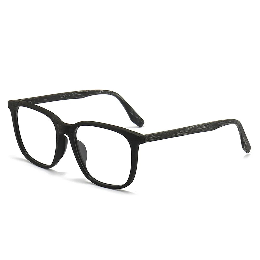 Momoja Unisex Full Rim Square Brow Line Acetate Eyeglasses 778082