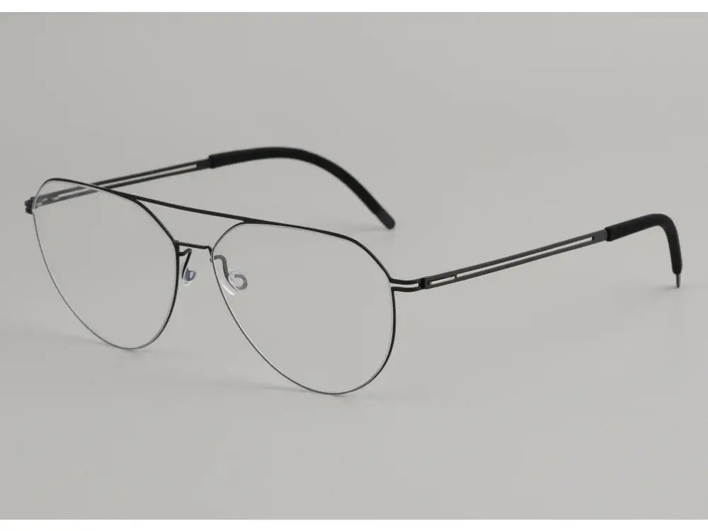 Bobbie 470200 Women’s Titanium Full Rim Oval Double Bridge Frames — view 1 | Bobbie at FuzWeb