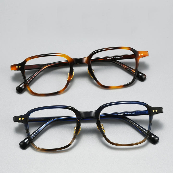 Blackmask Unisex Full Rim Square Acetate Eyeglasses BM-2508