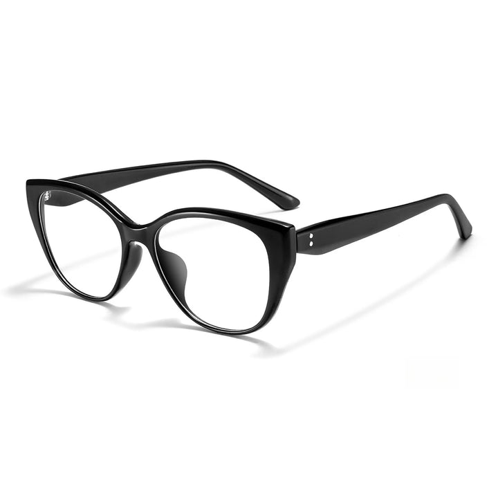 Yimaruili Women's Full Rim Cat Eye Tr 90 Titanium Eyeglasses 81132