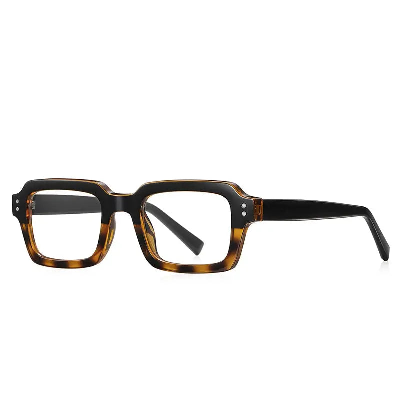 Vicky Unisex Full Rim Square TR90 and Alloy Reading Glasses 2195 — view 2 | Vicky at FuzWeb