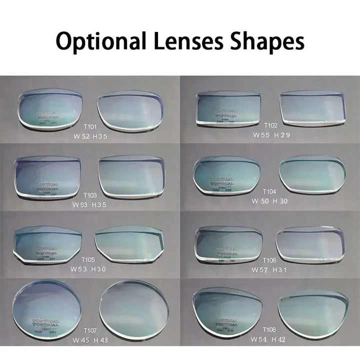 Handoer Unisex Rimless Square Titanium Prescription Eyeglasses 861 - view 5