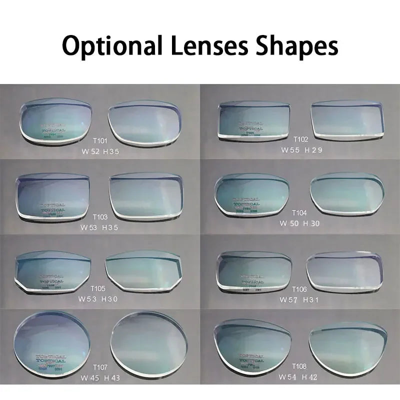 Handoer Unisex Rimless Titanium Prescription Eyeglasses 6210 - view 2