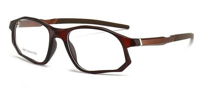 Muzz 58530 men's sports TR90 prescription eyeglasses — view 6