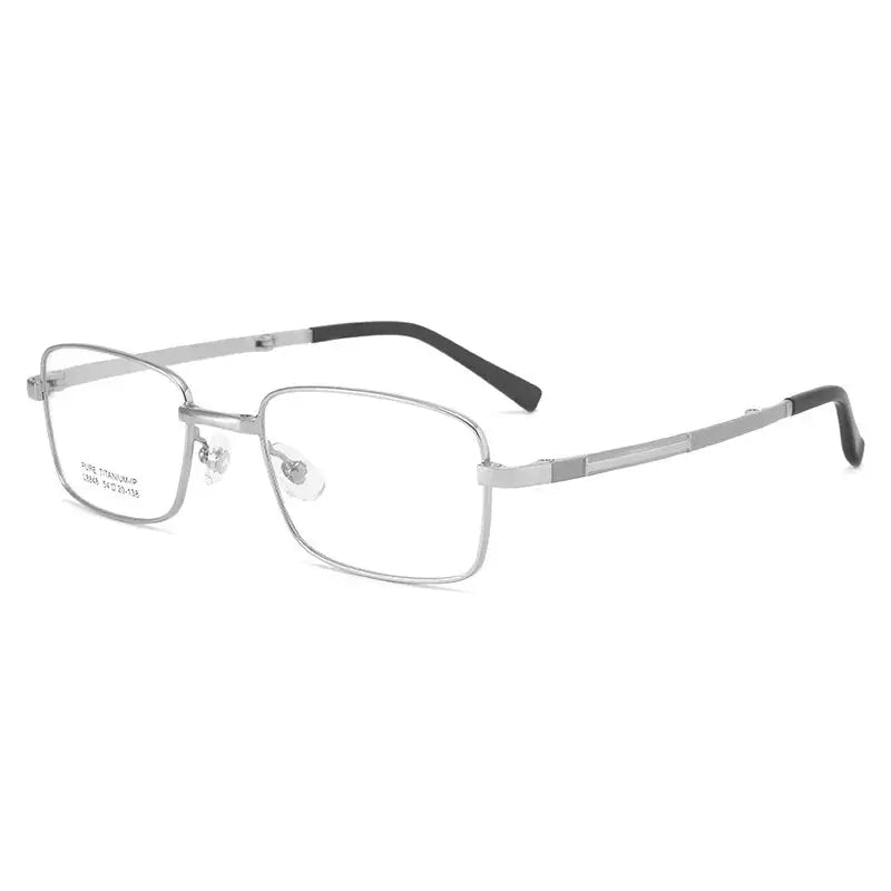 Hdcrafter Unisex Full Rim Rectangle Titanium Frames 884800 Hdcrafter Eyeglasses