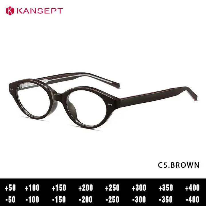 Kansept Unisex Full Rim Oval Tr 90 Frames 866500 FuzWeb