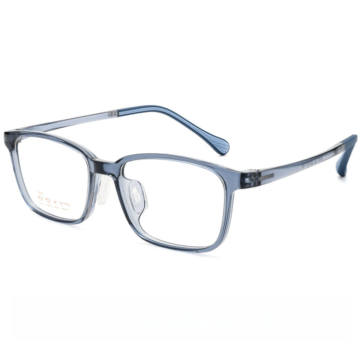 Yimaruili Unisex Full Rim Square TR-90 Eyeglasses 6009LS — view 8 | Yimaruili at FuzWeb