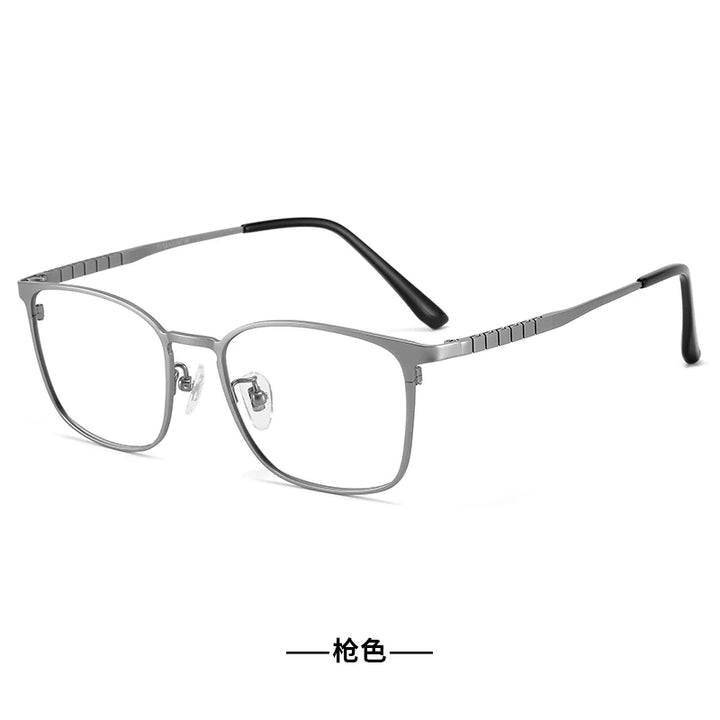 Reven Jate 5022 unisex rectangle titanium prescription eyeglasses — view 5