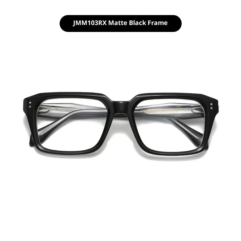 Muzz JM103rx unisex square acetate prescription eyeglasses — view 6