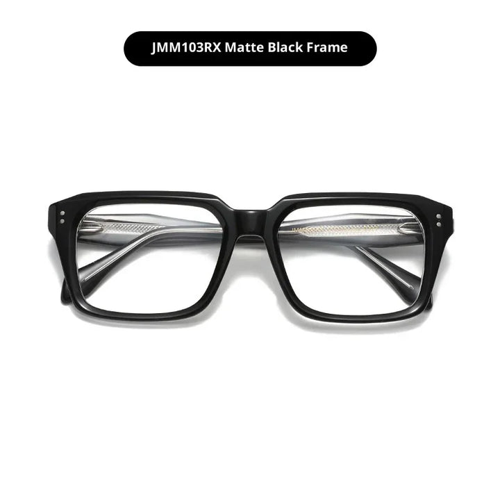 Muzz JM103rx unisex square acetate prescription eyeglasses — view 6
