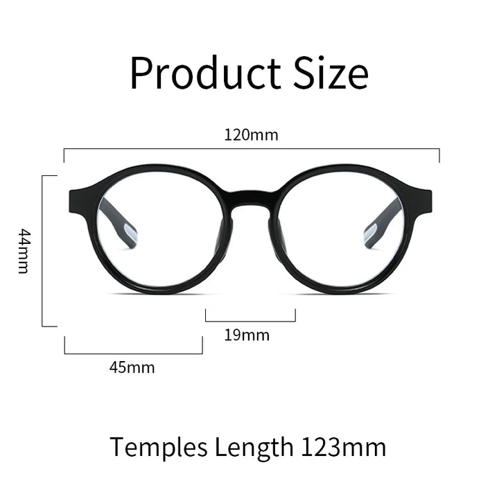 KatKani Unisex Children's Full Rim Round Tr 90 Eyeglasses J201 Full Rim KatKani Eyeglasses   