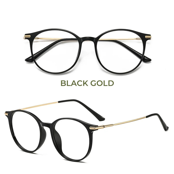 Meeshow Women's Full Rim Square Tr 90 Titanium Reading Glasses 76008