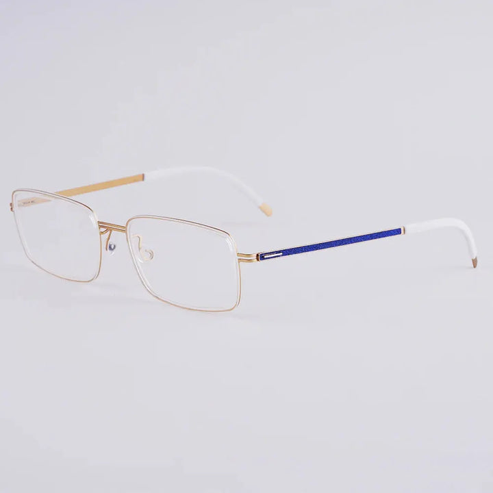 Bobbie 462325 Women’s 137mm Full Rim Square Titanium Frames FuzWeb