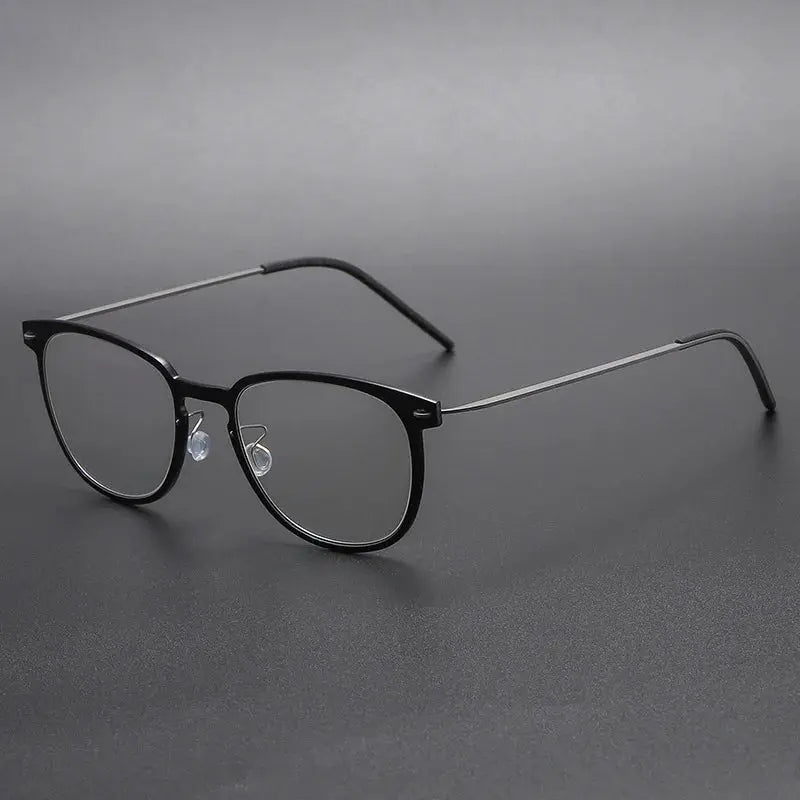 Bobbie Full Rim 654900 Women’s Polygon Acetate Titanium Frames FuzWeb