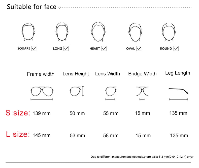 Krasivyy Unisex Full Rim Oval Double Bridge Titanium Eyeglasses 716050