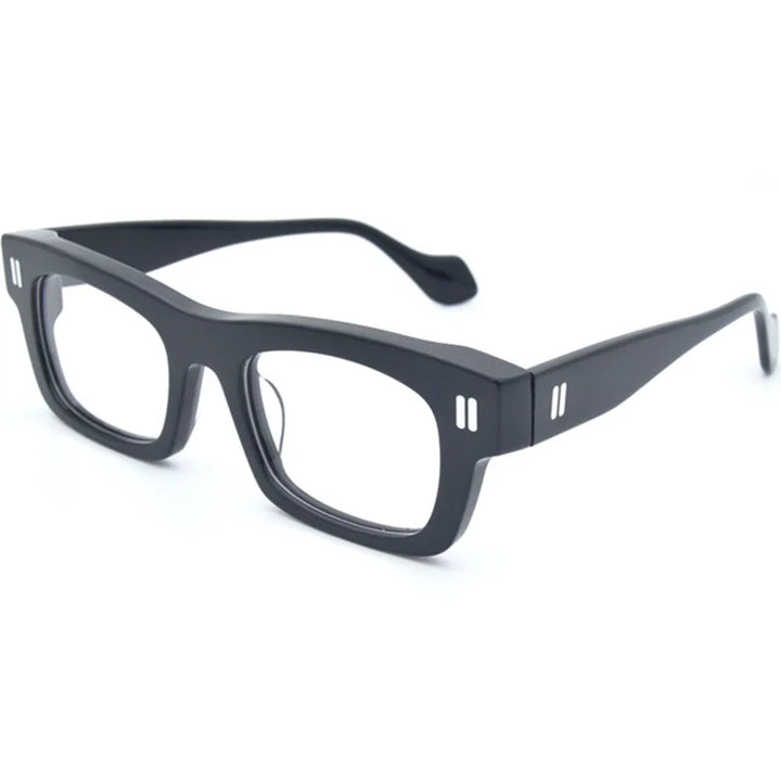Blackmask Unisex Full Rim Square Acetate Eyeglasses BM-L2037