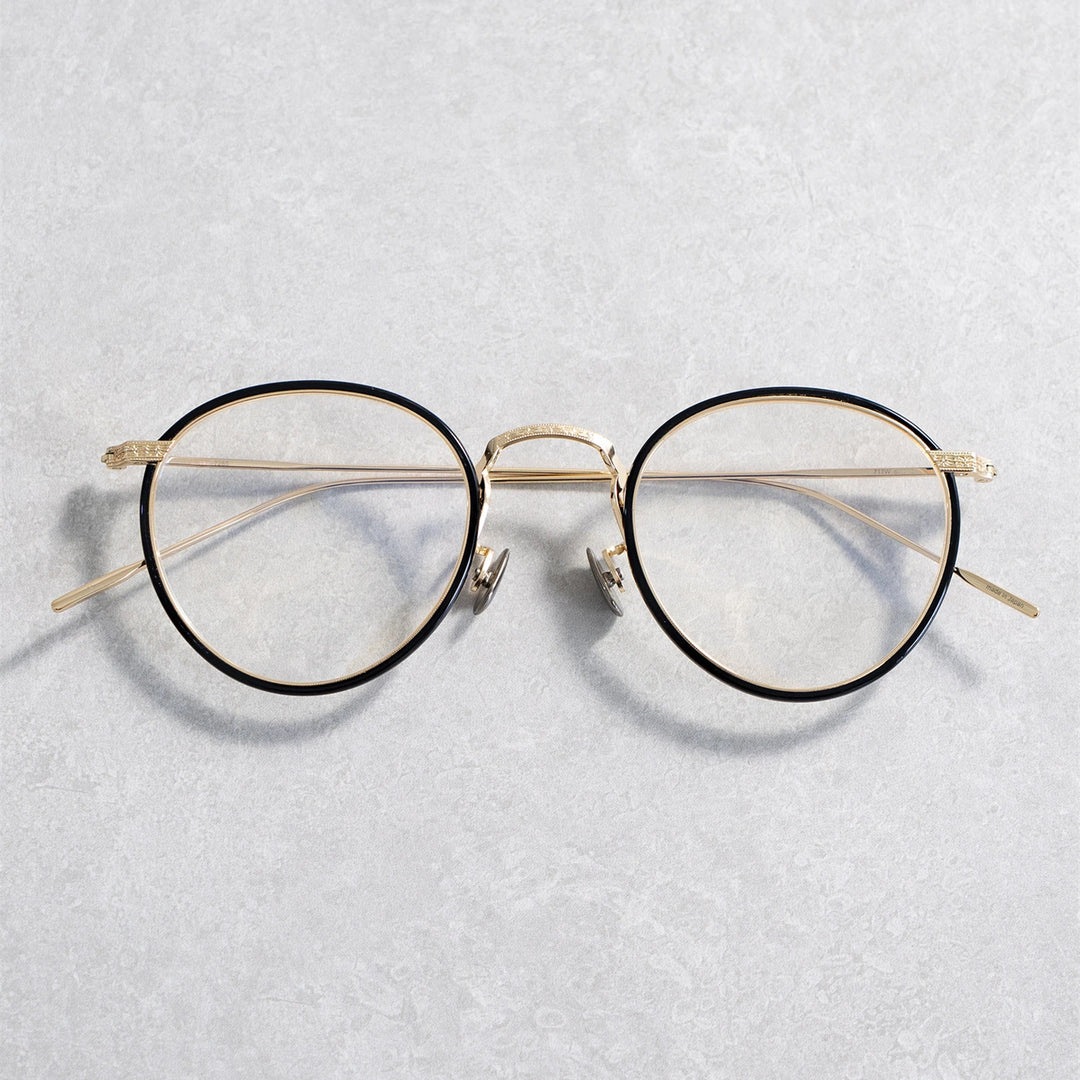 Blackmask Unisex Full Rim Round Titanium Eyeglasses BM-W717